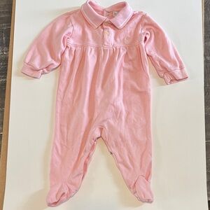 Ralph Lauren Pink Footed One Piece